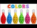 ✨ 3D ABC &amp; Colors Song | Bright Alphabet Learning for Toddlers | Kutkut ABC
