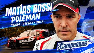 TC2000 | OTRA "POLE" para el 'MISIL' MATÍAS ROSSI