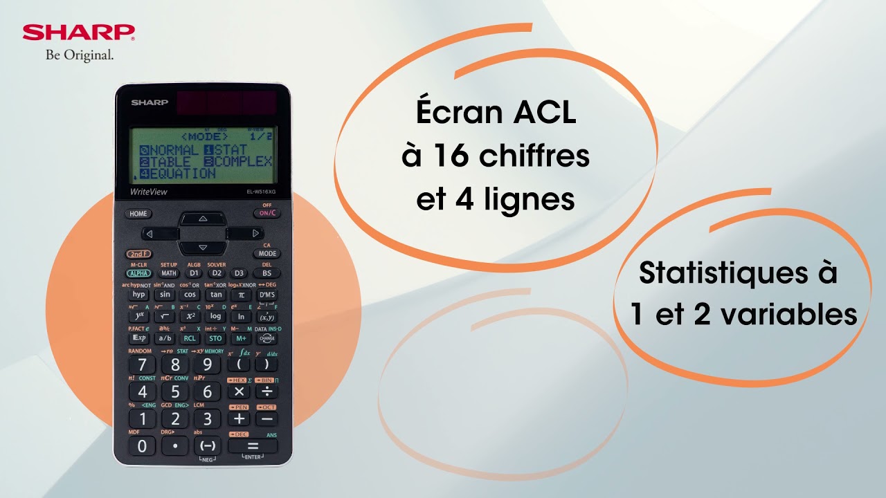 Sharp ELW516XGBSLrev- French