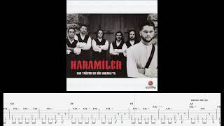 Haramiler - Fabrika Kizi Guitar Pro Tab (Gitar Solo ve Ritm Tab) Resimi