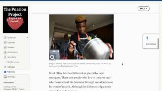 How to access Newsela article and tasks