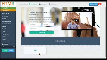 HTML Builder Demo - Build a Website Online