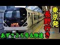 【３月廃止】東京→長野直通！特急あずさ２５号に乗車【1902長野2】東京駅→長野駅 2/5-02