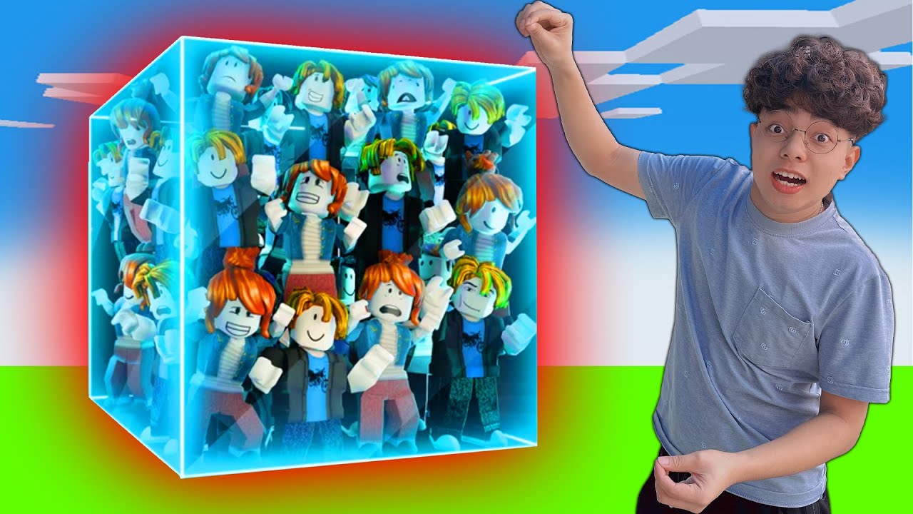 Thắng Tê Tê Sinh Tồn cùng 100 Người Bên trong Chiếc Hộp Hình Vuông