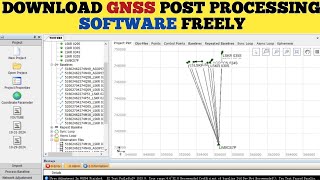 How to Download GPS Post Processing Software freely || User Friendly #gnss technology for all screenshot 4