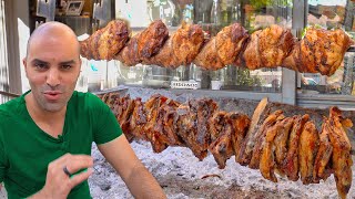 Greek street food in Athens, Greece  INSANE ROASTED MEAT + Greek street food tour in Athens, Greece