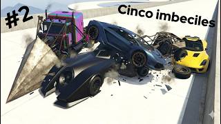 Final épico en un cara cara con amigos #gta5 #humor #parati #videolargo #video #españa #ps5 #carrera