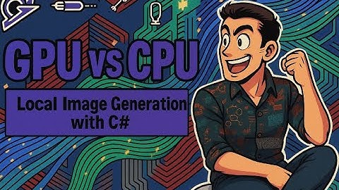 GPU vs CPU – Local Image Generation in C# with TransformersSharp