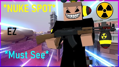 *Easiest Way To Get Nuke* Best Place To Hold! (Krunker)