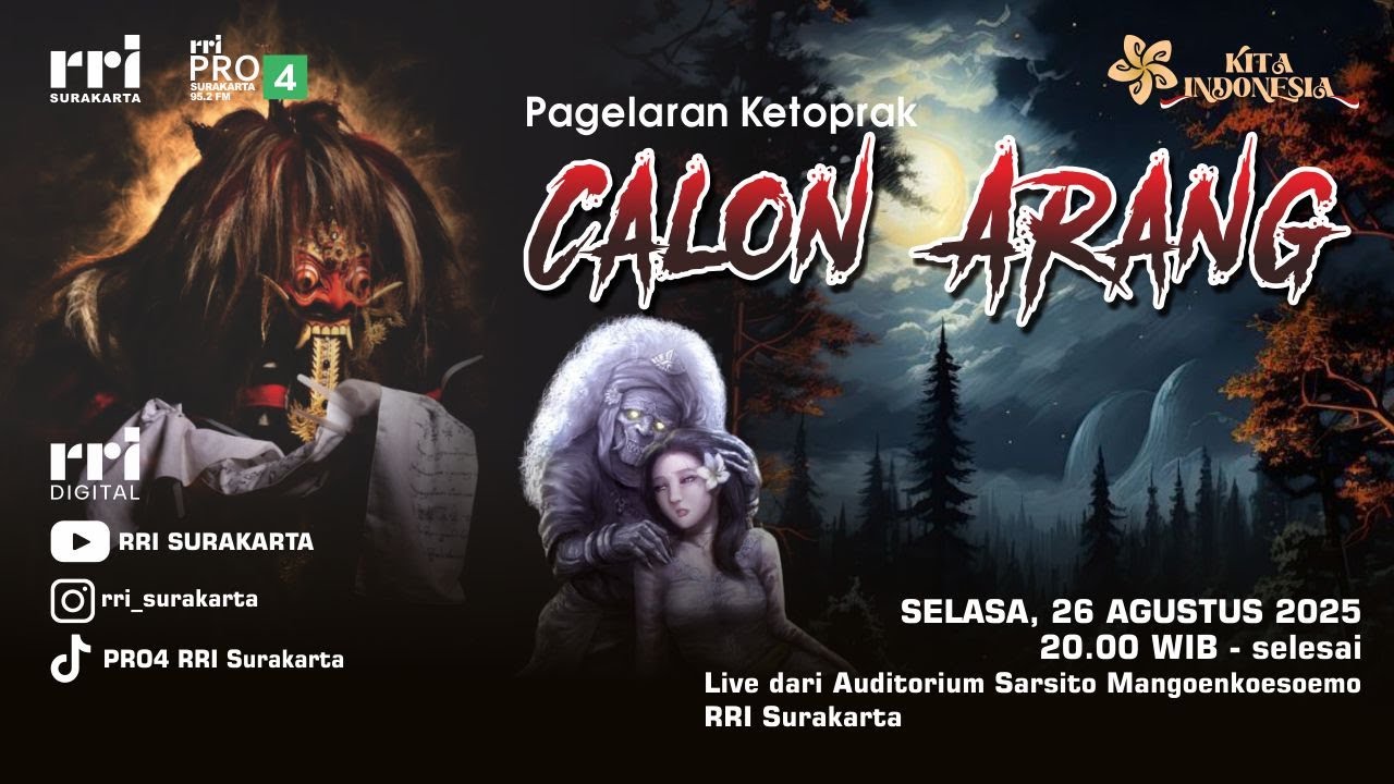 CALON ARANG || Kethoprak RRI Surakarta