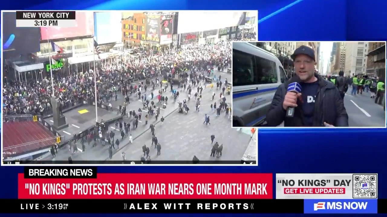 NO KINGS with Paul Rieckhoff LIVE from NYC: Anti‑War Tide Turns Against Trump’s Iran Escalation