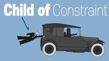 Using child of constraint(Blender, Grease Pencil)