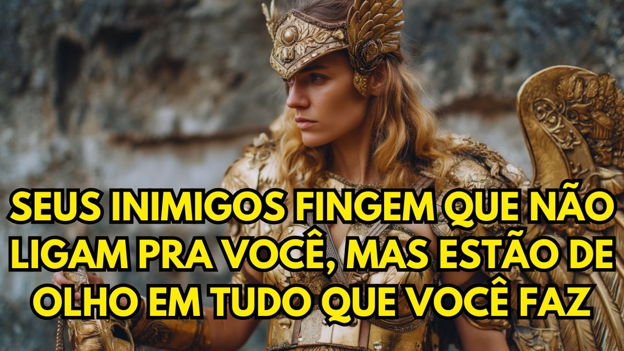 ESCOLHIDO: SEUS INIMIGOS FINGEM QUE NÃO LIGAM PRA VOCÊ, MAS MONITORAM CADA PASSO SEU