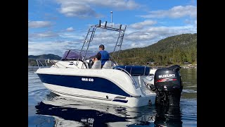Fjord cruising in my Galia 630 WA