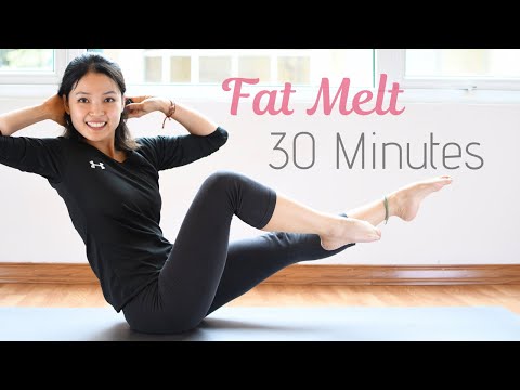 fastest-fat-melt-💚-lose-weight-30-minute-pilates-workout
