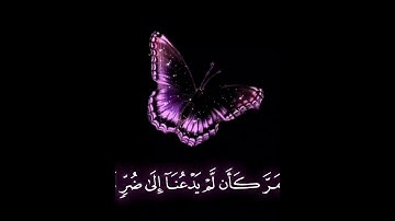 صباح الخير 💜اجمل حالات واتس اب مقاطع قصيره💜قران كريم سورة يونس واذا مس الانسان الضر دعانا💜بدون حقوق