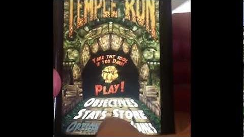 TEMPLE RUN INSANE GLITCH!