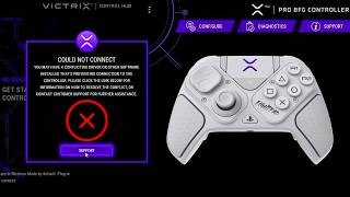 How To Fix The Victrix BFG Pro/Reloaded CAN'T CONNECT To Control Hub App Error