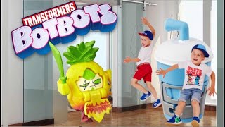 У кого БотБотс круче ? Новые ИГРУШКИ трансформеры BotBots // KiFill boys