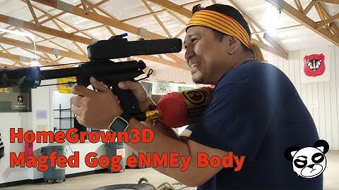 Muddy Bloody/HomeGrown3D/Destroy Milsim Gog eNMEy and magwell field test