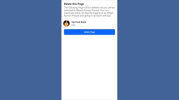 How To Delete Facebook Page | Facebook Page Kaise Delete Kare | Delete Facebook Page #shorts #tech