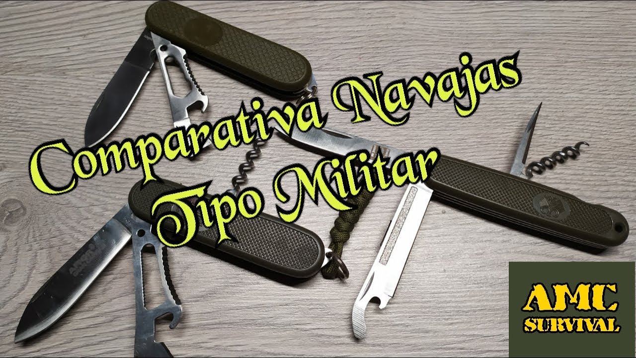 Comparativa De Navajas Tipo Militar 