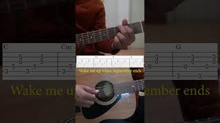 Wake Me Up When September Ends - Green Day | Guitar Tablature (TABS + CHORDS)