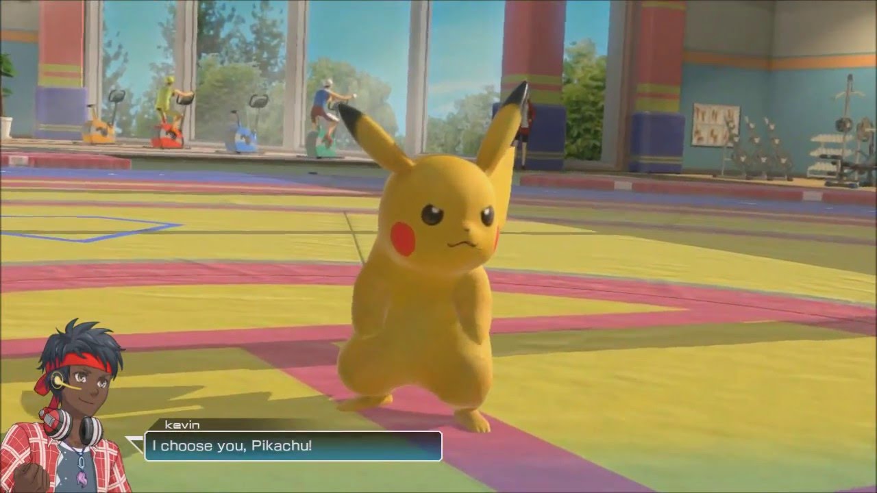 Pokken Tournament  Gym Time pikachu vs Pikachu Libre