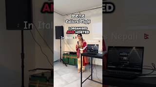 Organized cultural night in Italy as an #internationalstudent in #unipd #nepaliinitaly #studyinitaly