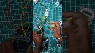 how to do wiring of Frontier digital timer ro control three phase load#timer #industrialautomation