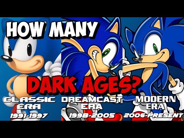 So called dark age sonic games are actually the highlights of the  franchise. The only people