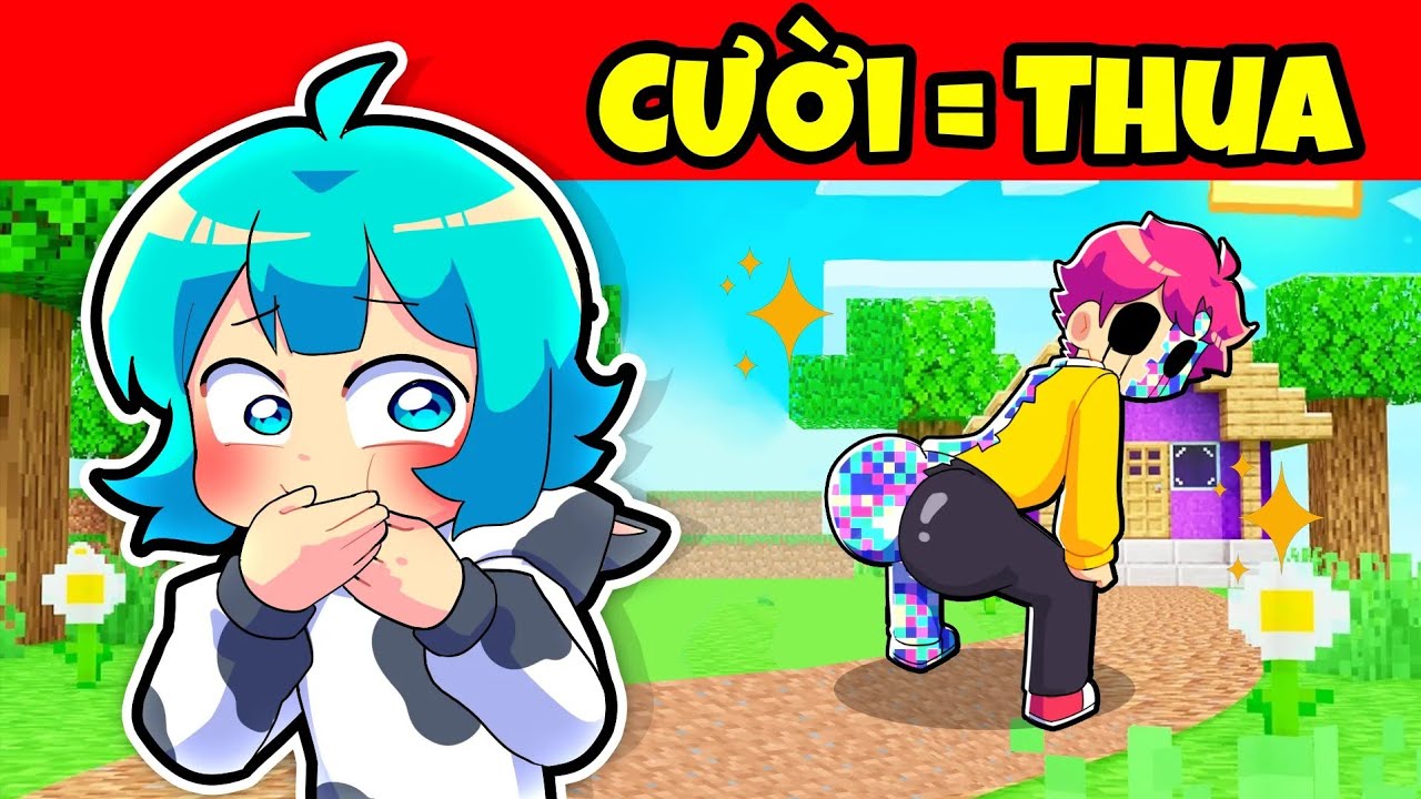 Nếu BẠN CƯỜI BẠN THUA Trong Minecraft  😂🤣