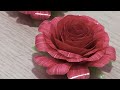 diy artificial rose flower how to make using drinking straw