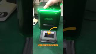 DAJA C1 Ultra Laser Focusing Tutorial #engraving
