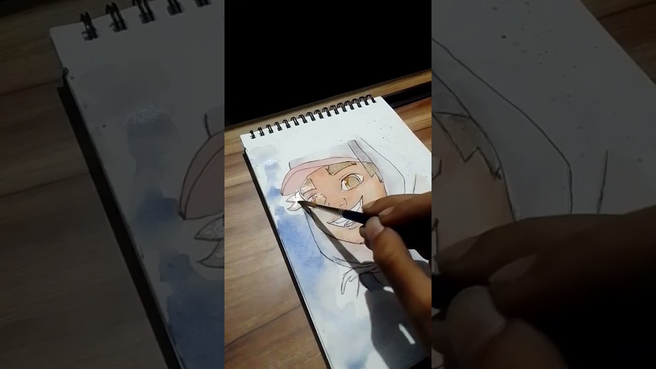 Drawing jake from subway surfers 