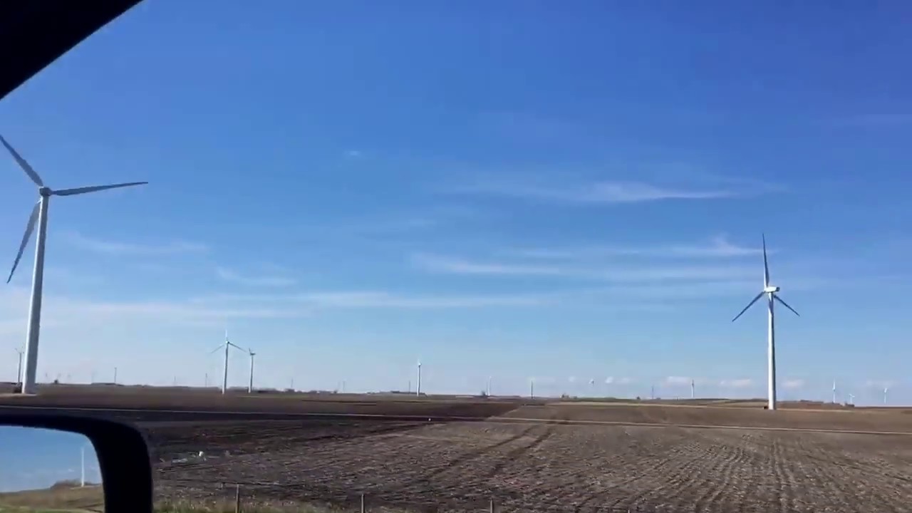 South Dakota Wind Turbines YouTube