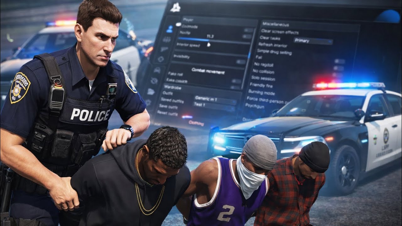 I Used a Mod Menu to Arrest EVERYONE in FiveM RP