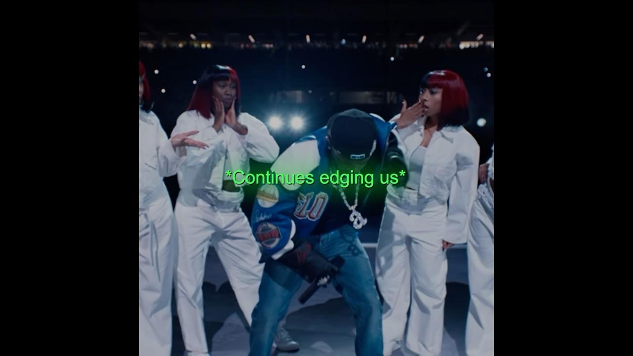 Kendrick Lamar performs Not like us at Super Bowl 😭🙏