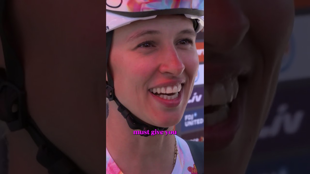 Happy mind, happy legs for Kasia Niewiadoma-Phinney 🧠🦵