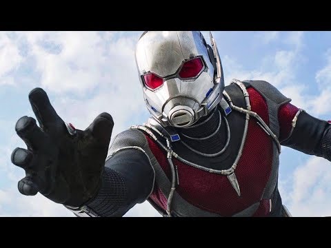 Ant Man Becomes Giant Man  - Airport Battle Scene [ 1080p 60 FPS]