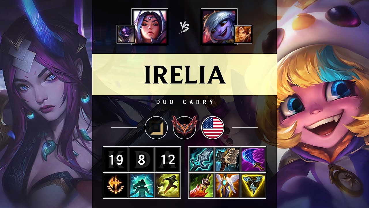 Irelia ADC vs Tristana - NA Grandmaster Patch 25.21