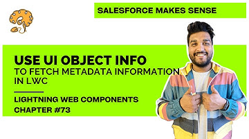 Use UIOBJECTINFOAPI to fetch metadata without Apex | Chapter 73 | Lightning Web Components
