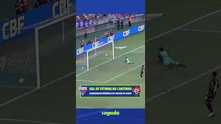 VITINHO ABRE O PLACAR PARA O FORTALEZA CONTRA O VITÓRIA
