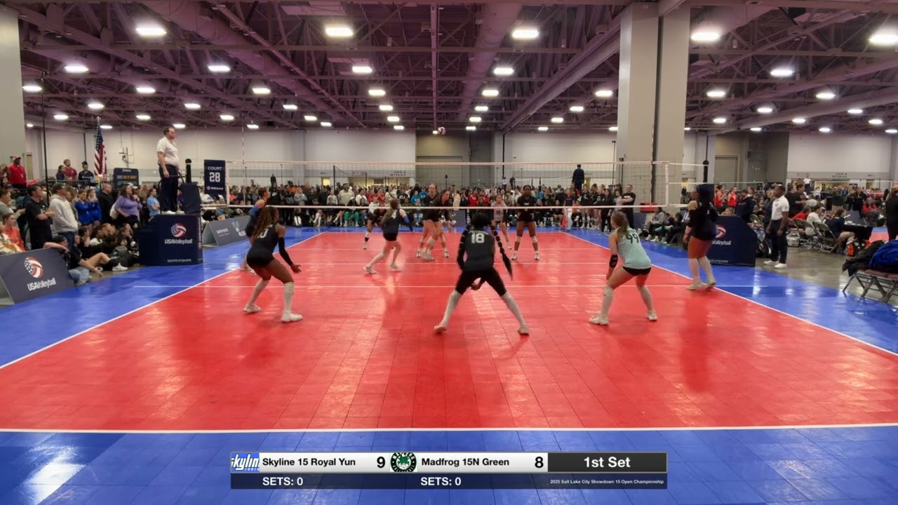 Gold Bracket Championship Game Dallas Skyline 15 Royal Yun vs. Madfrog 15 N Green Set 1