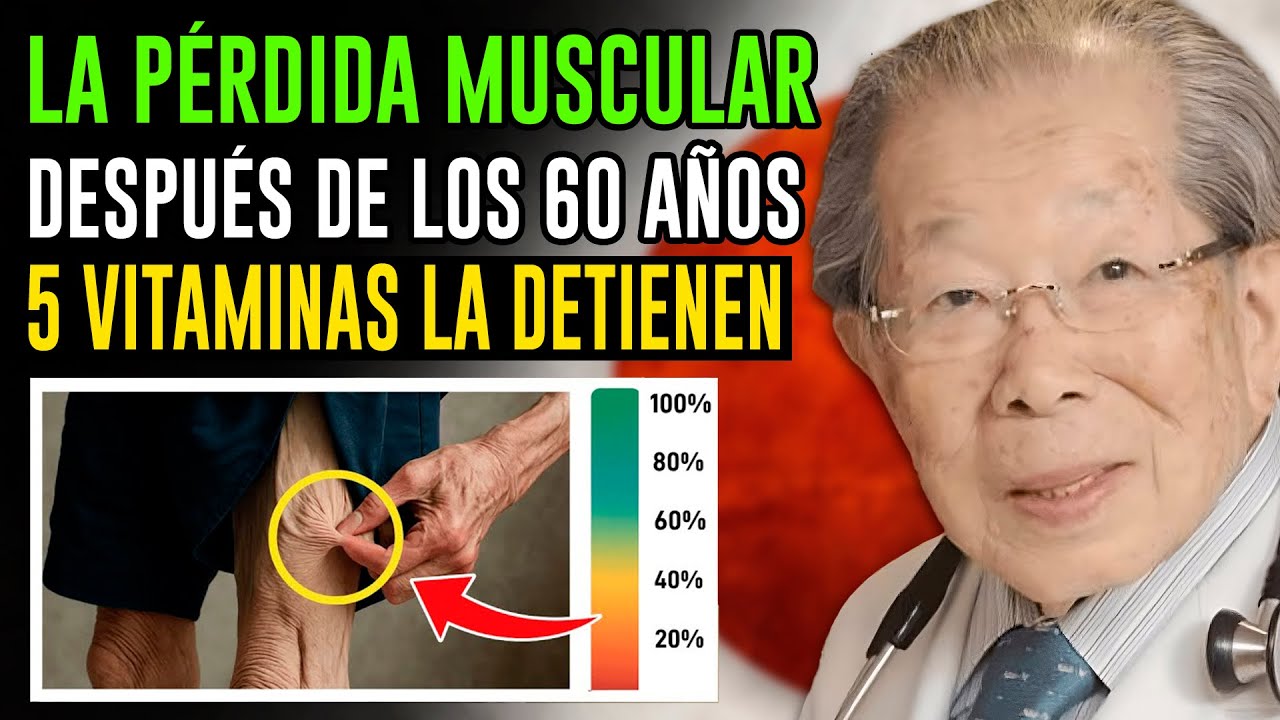 El médico más antiguo de Japón: 5 vitaminas esenciales para piernas fuertes, músculos y cerebro