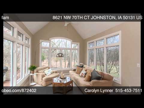 8621 NW 70TH CT, Johnston, IA home video tour