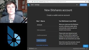 Creating and Securing a Bitshares Wallet