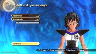 Dragon Ball Xenoverse 2 création Sayan Femelle