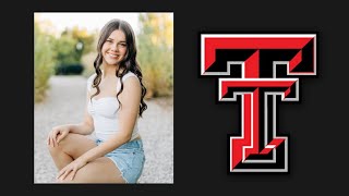 Addisyn Temme Texas Tech Pom Squad Recruitment Video - Class of 2025