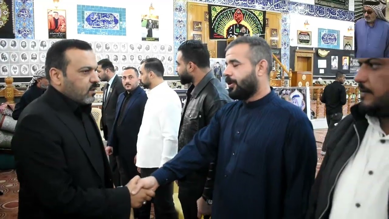 مجلس عزاء المرحوم الشيخ (عبد الهادي عبد الواحد رشيد) في سدة الهندية 